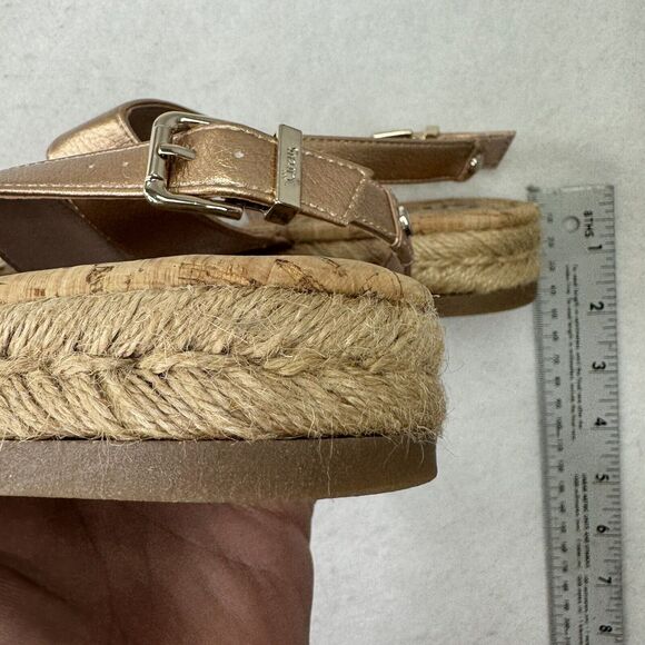 Circus Sam Edelman Maypol Rose Gold Espadrille Sandal Shoe‎ Women’s Size 10 - Picture 6 of 12